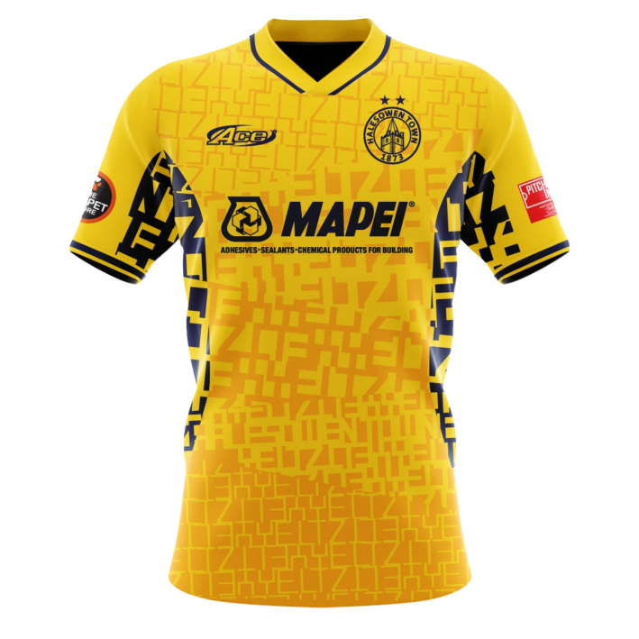 Yeltz Third Shirt for the 26/27 Season featuring striking fabric design, commemorative logo to chest. Sizes XSY to 6XL.