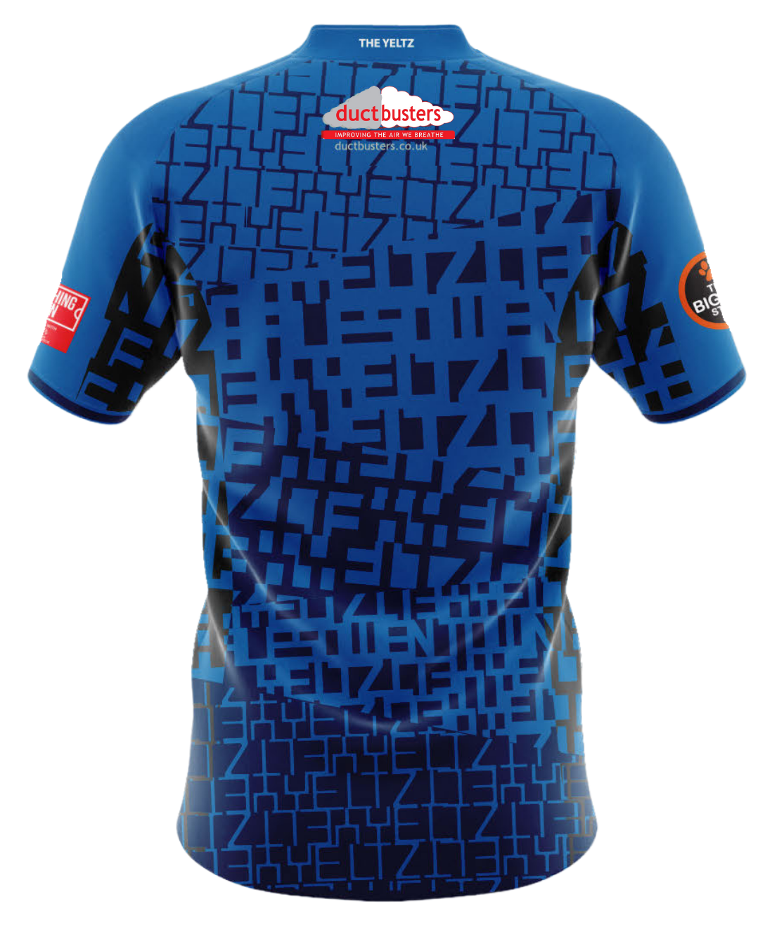 Yeltz Home Shirt for the 26/27 Season featuring striking fabric design, commemorative logo to chest. Sizes XSY to 6XL.