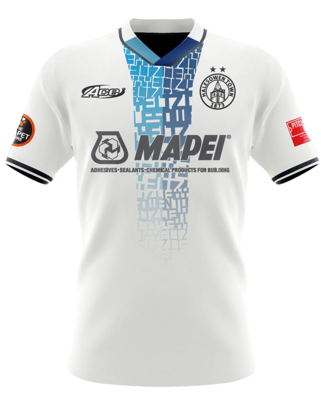 Yeltz Away Shirt for the 26/27 Season featuring striking fabric design, commemorative logo to chest. Sizes XSY to 6XL.
